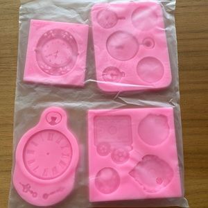 Food Safe Silicone Watch Molds Small - set of 4